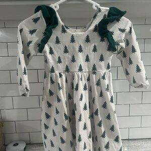 Monica + Andy Organic Cotton Holiday Dress (Size 4T)